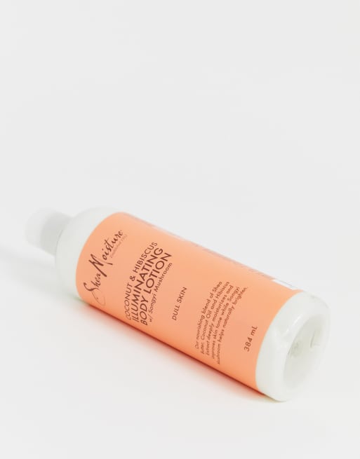 Shea Moisture - Oplichtende bodylotion met kokosnoot en hibiscus 384ml, 2 van 4