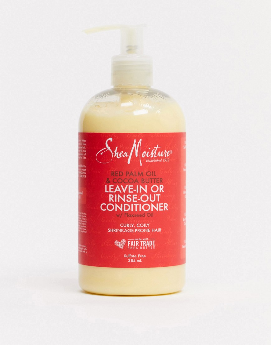 Shea Moisture - Red Palm Oil & Cocoa Butter Rinse Out Or Leave In Conditioner - Conditioner-Zonder kleur