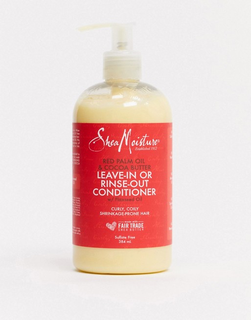 Shea Moisture Red Palm Oil & Cocoa Butter Rinse Out Or Leave In Conditioner