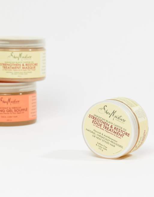 Shea Moisture –  Stärkende Repair-Plege mit schwarzem Kastoröl aus Jamaika, 3 von 4
