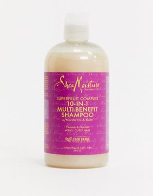 Shea Moisture – Superfruit Complex – Mehrfach wirksames 10-in-1-Shampoo-Keine Farbe