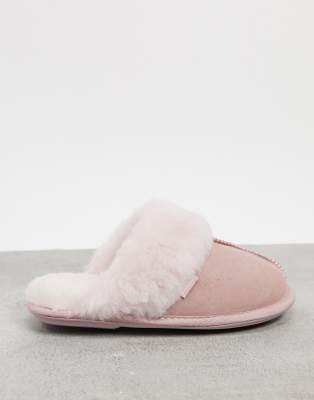 Totes mule slippers in rose pink | ASOS