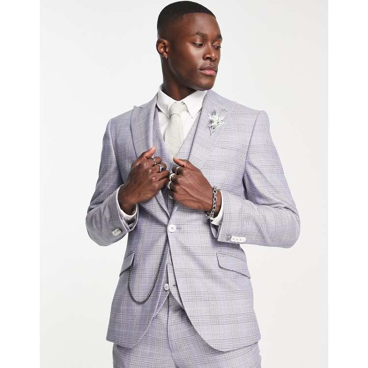 Earlswood Asos Uomo Abbigliamento Cappotti e giubbotti Giacche Blazer Blazer monopetto a quadri 