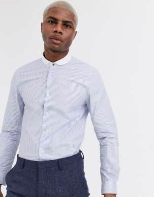 slim collar shirt