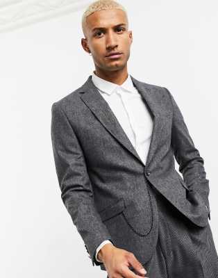 asos tweed suit