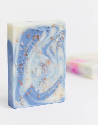 фото Шипучка для ванны miss patisserie - salted peppermint moisturising bath melt bar-бесцветный