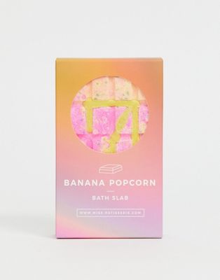 фото Шипучка для ванны с ароматом банана и попкорна miss patisserie-бесцветный