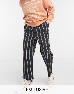 Широкие брюки COLLUSION-Коричневый цвет