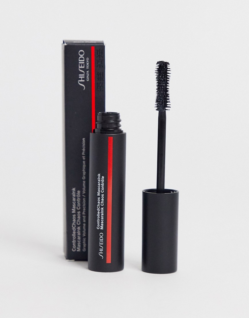 Shiseido - ControlledChaos MascaraInk Black - Mascara, zwart 01