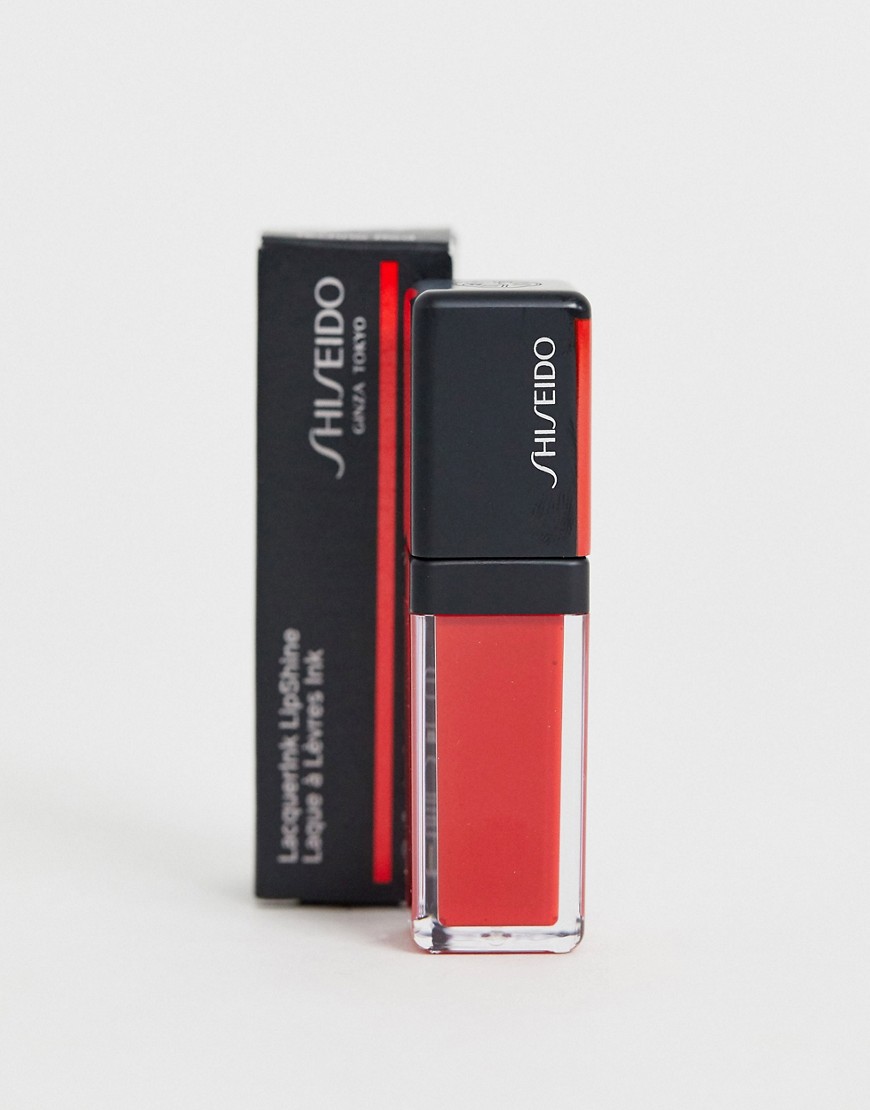 Shiseido - LacquerInk LipShine - Techno Red 304-Roze