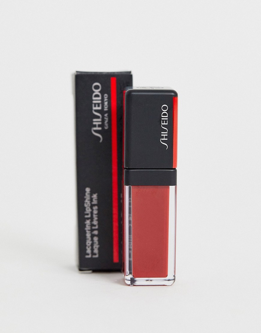 Shiseido - LacquerInk - Lucidalabbra Scarlet Glare 307-Rosa