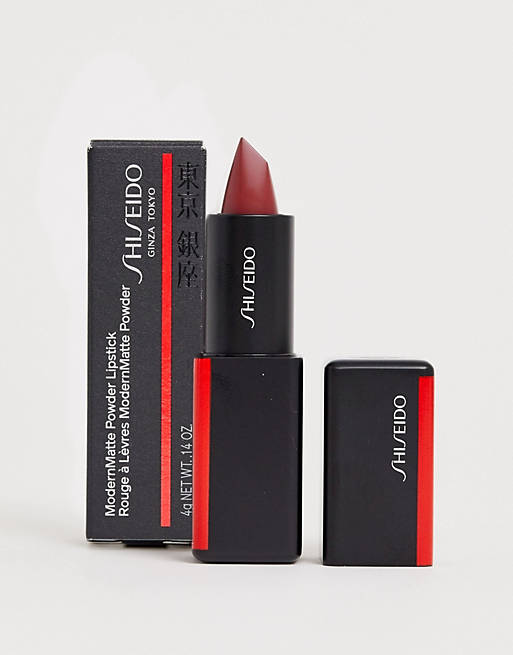 Shiseido – ModernMatte Powder Lipstick – Pudrowa pomadka – Nocturnal 521