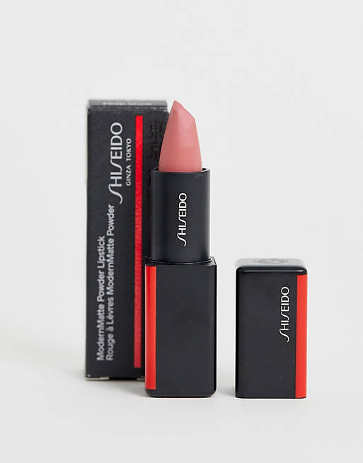 Shiseido – ModernMatte Powder Lipstick – Pudrowa pomadka – Peep Show 505
