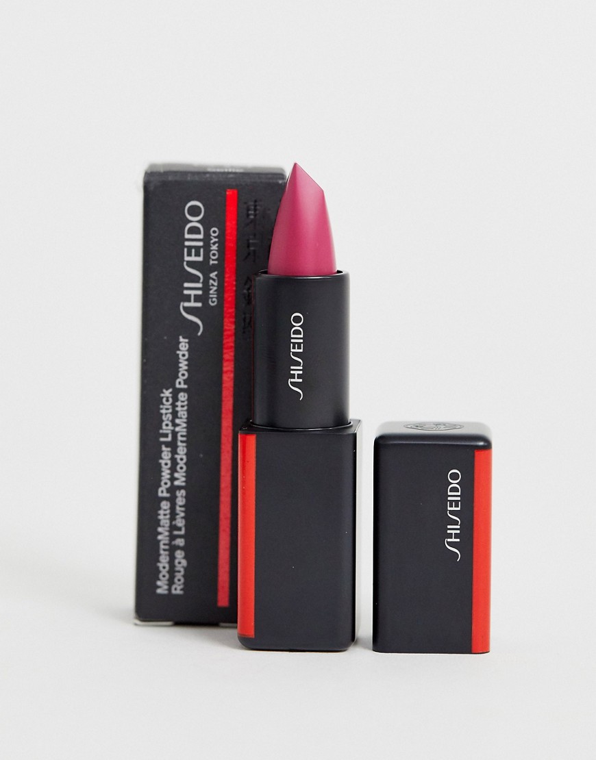 Shiseido - ModernMatte Powder Lipstick - Selfie 518-Roze