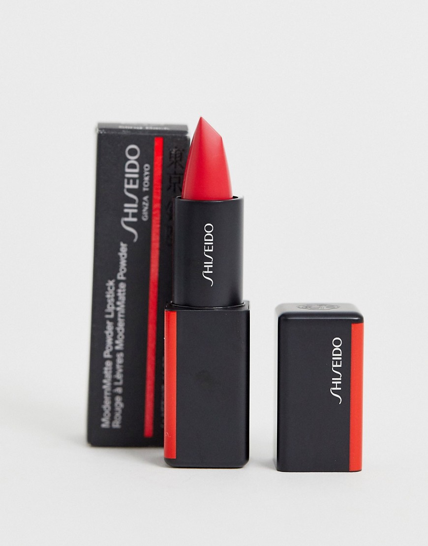 Shiseido - ModernMatte Powder Lipstick - Sling Back 512-Roze