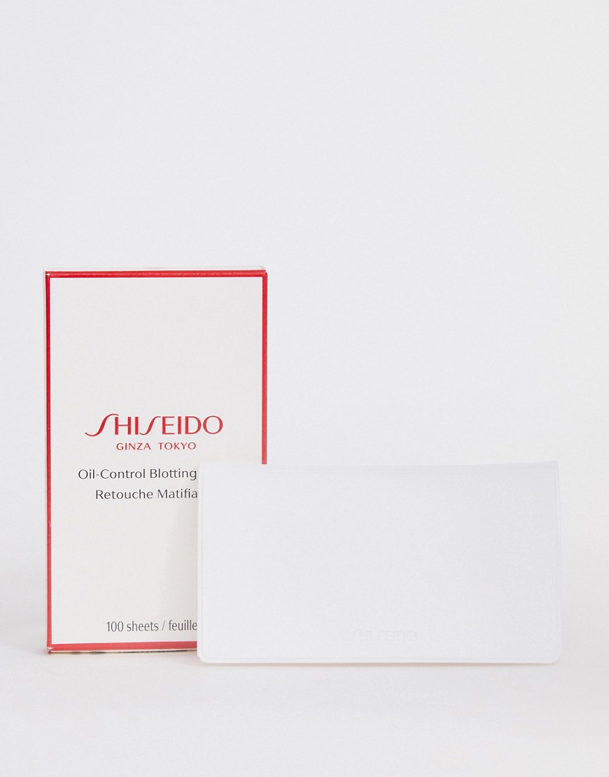 Shiseido - Oil Blotting papers - Vloeipapiertjes (100 papiertjes)-Zonder kleur