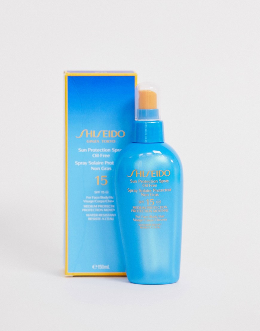 Shiseido - Protezione solare spray senza oli SPF15 150 ml-Nessun colore