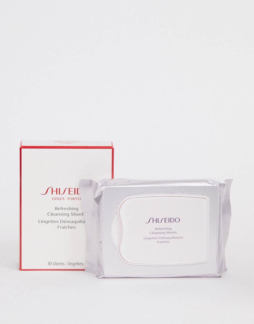 Shiseido - Salviette detergenti rinfrescanti (30 pezzi)-Nessun colore