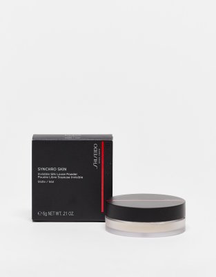 Shiseido - Synchro Skin Invisible Silk - Loser schimmernder Puder-Keine Farbe