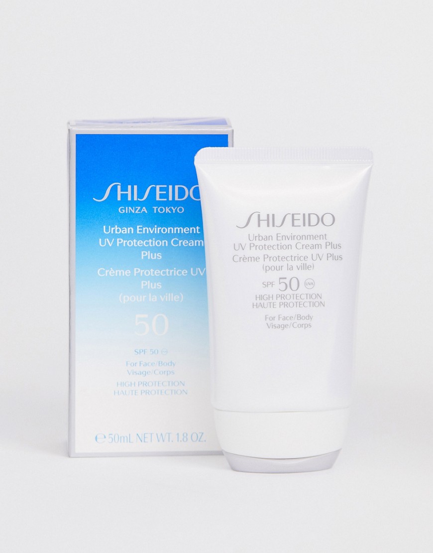 Shiseido - Urban Environment UV Protection Cream - Crème met SPF50 50 ml-Zonder kleur