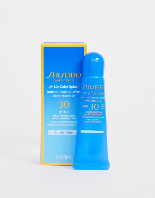 Shiseido UV Lip Color Splash SPF30 Tahiti Blue 10ml
