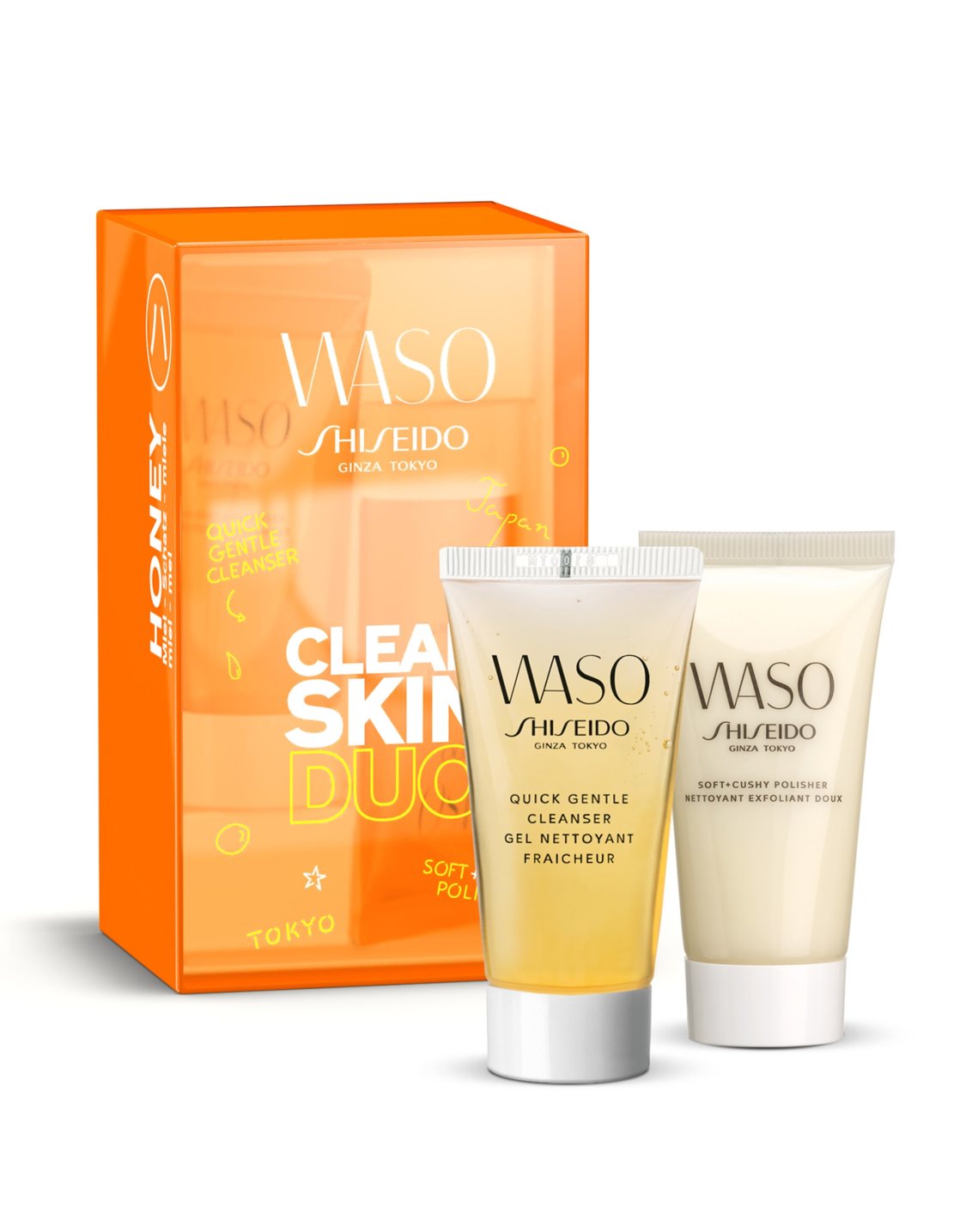 Waso shiseido ginza tokyo. Shiseido Waso набор. Shiseido Waso Cleanser. Waso Shiseido Ginza Tokyo quick gentle Cleanser Gel nettoyant fraicheur.