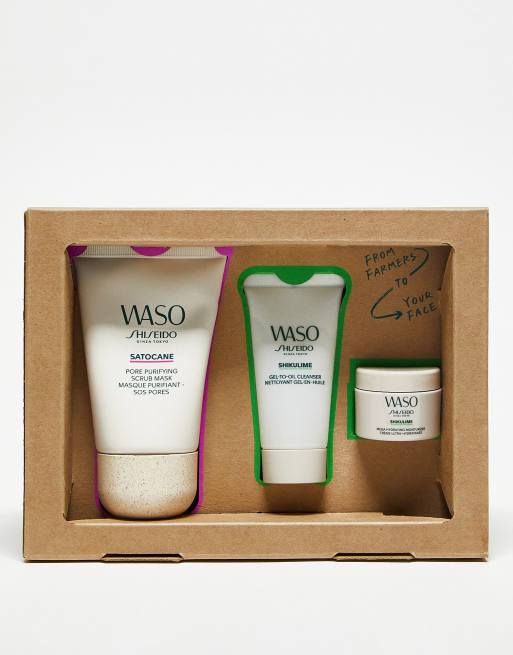 Shiseido – WASO Invisible Pore Care – Zestaw pielęgnacyjny zmniejszający widoczność porów