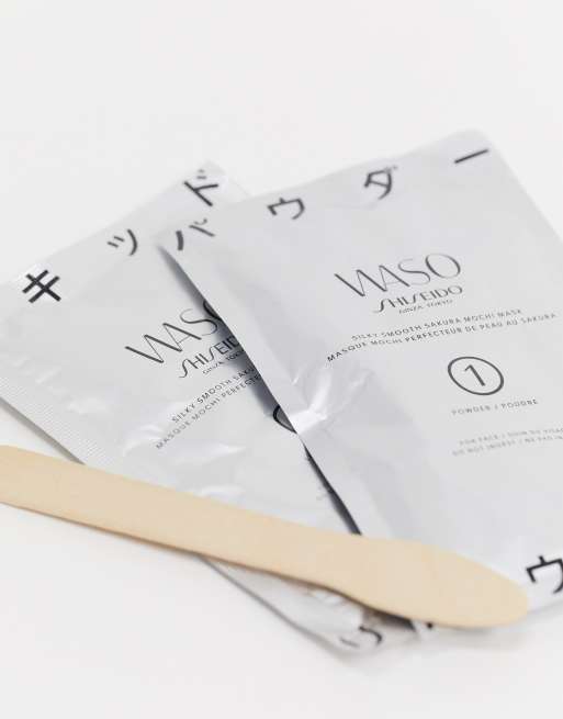 Shiseido - WASO - Maschera al sakuramochi per una pelle liscia come seta, 2 di 4