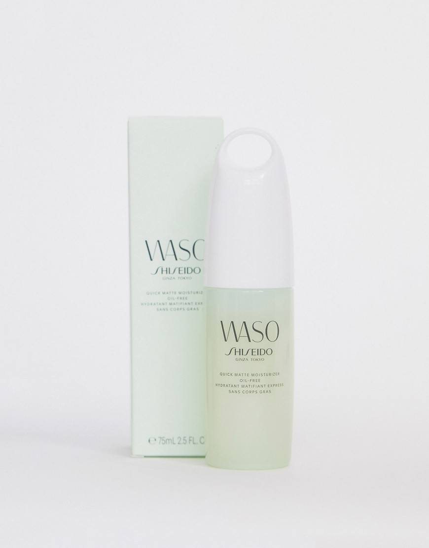 Shiseido - Waso - Quick matte vetvrije vochtinbrengende crème 75 ml-Geen kleur
