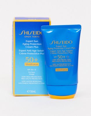 Shiseido - Wet Force Expert Sun Aging Protection Cream SPF50+ 50 ml-Zonder kleur
