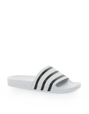 фото Шлепанцы adidas originals adilette-белый