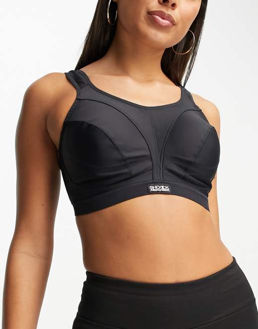 Shock Absorber active classic D+ support bra in black | ASOS