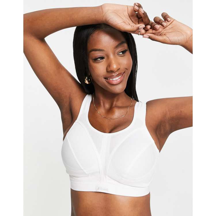 D+ Max Sports Bra by Shock Absorber, White