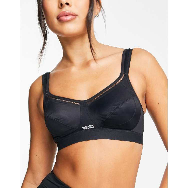 Shock Absorber Active Classic Sort sports BH med h j st tte