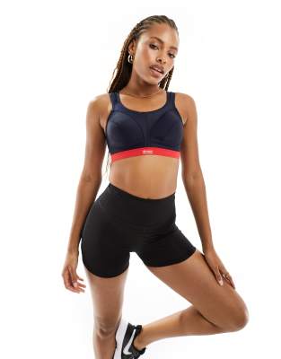 Shock Absorber Active D+ classic sports bra in navy - ASOS Price Checker