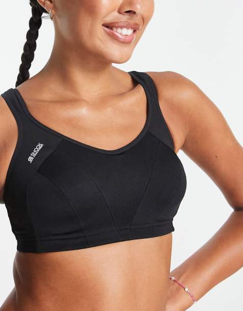 Reebok Training – Workout Ready – Sport-BH in Schwarz mit leichter