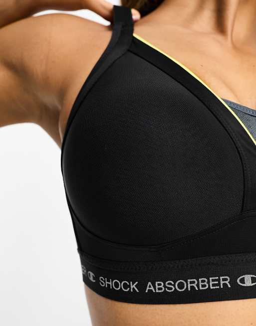 Active Shaped Support sports bra in black Shock Absorber