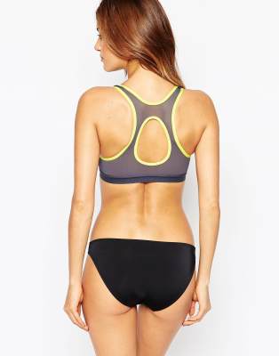 shock absorber active zipped plunge bra