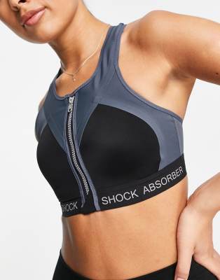 Shock Absorber Infinity Power Zip Sports Bra S09CG High Impact Bra