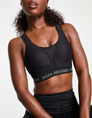 Puma - Running - Brassière de sport maintien renforcé - Noir