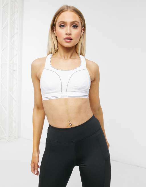 Shock Absorber Ultimate Run high support bra in white