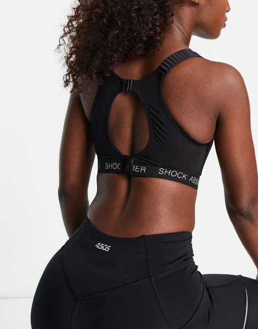 Shock Absorber - Ultimate Run - Sort sports-BH med foring og høj støtte , 3 af 4
