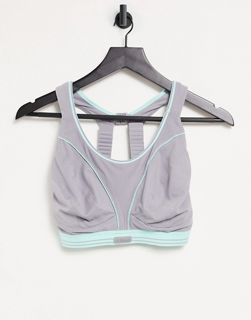 Shock Absorber Ultimate Run extreme high support sports bra in grey