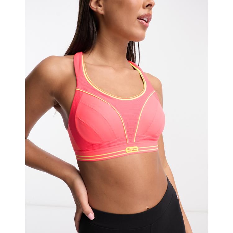 Bo + Tee Pump It Up Sports Bra Pink Size M - $24 (31% Off Retail