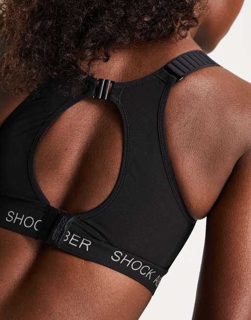 Shock Absorber – Ultimate Run – Wattierter Sport-BH mit starker Stützwirkung in Schwarz , 2 von 4