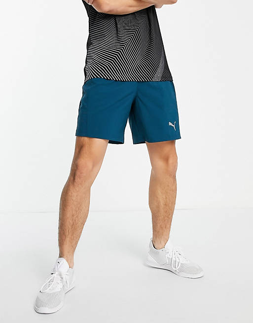 Hombre Pantalones cortos | Shorts azules de 5