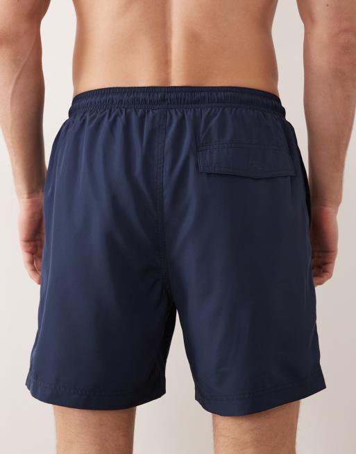 Shorts de baño azul marino con protección UV de tejido de secado rápido Mackleyna de Regatta, 5 de 5