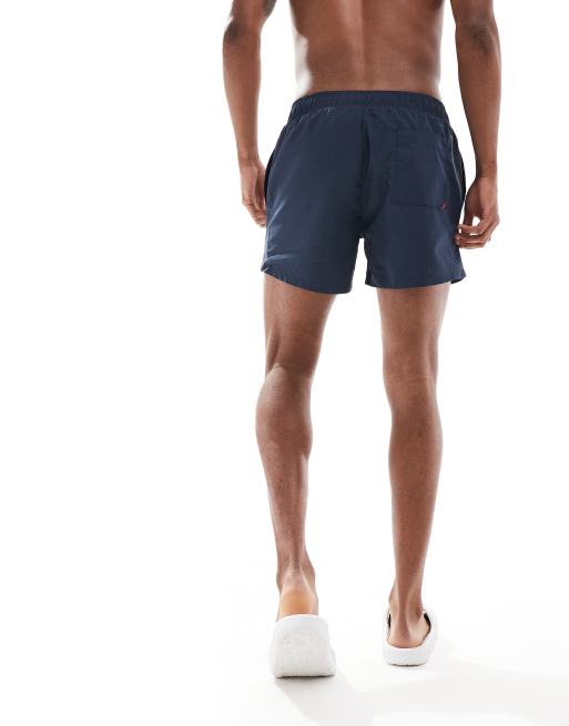 Shorts de baño azules Abas de HUGO Swimwear, 4 de 4