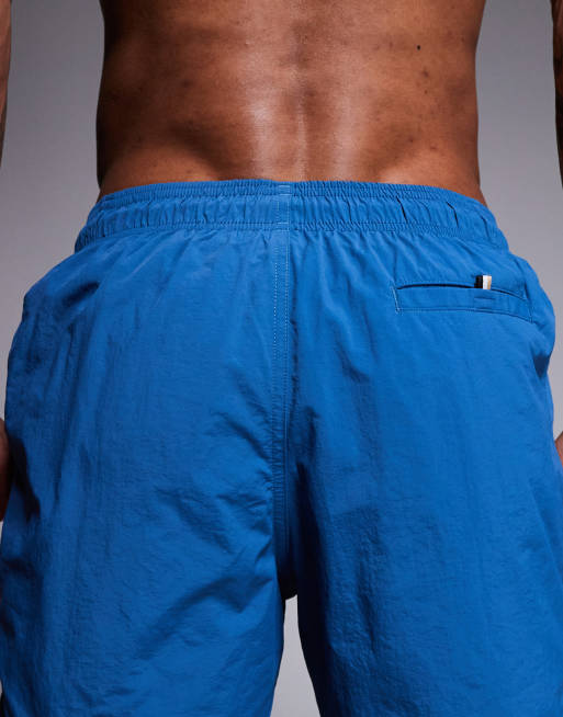 Shorts de baño azules con logo Octopus de BOSS, 5 de 5