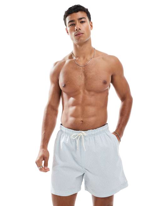 Shorts de baño azules de sirsaca de Jack & Jones